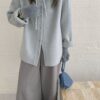 1461 Ribbon Collar Wool Jacket 6