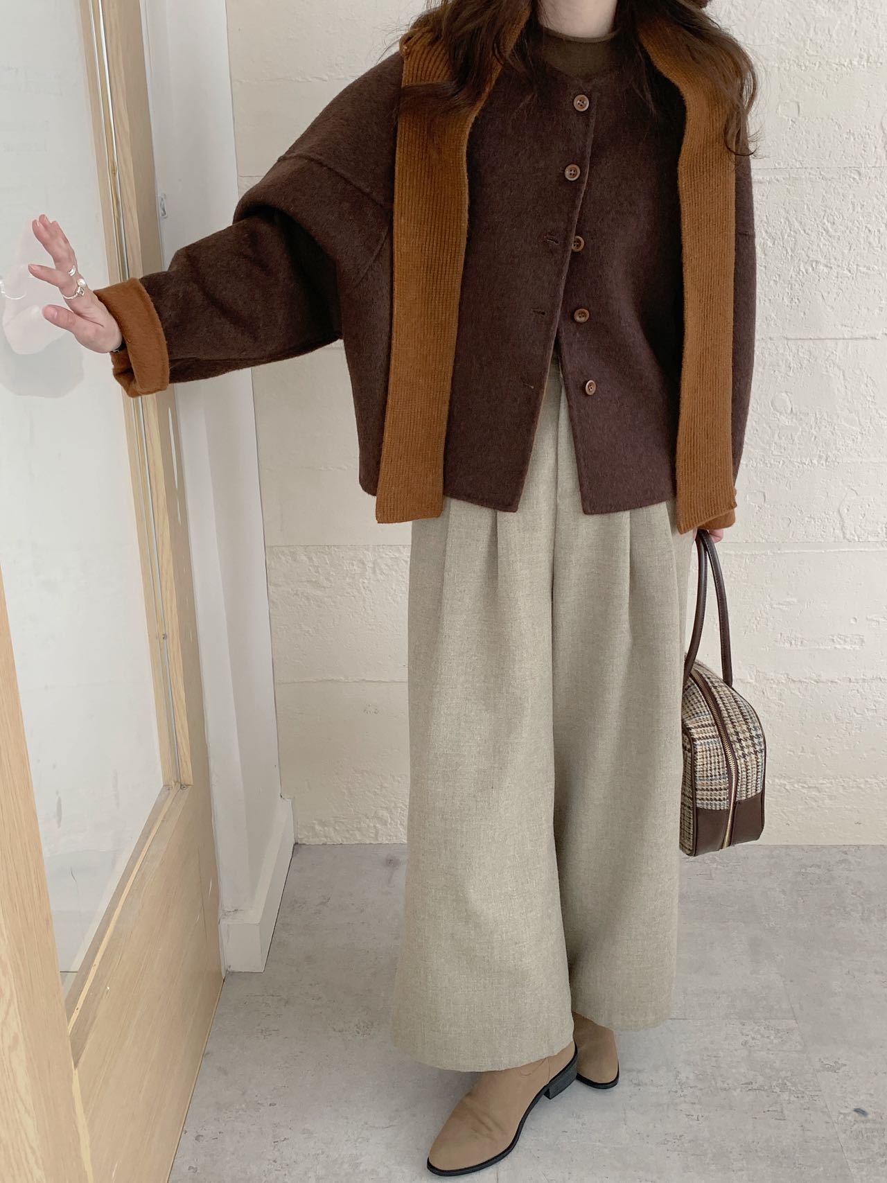 1462 Scarf Collar Wool Jacket 10