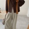 1462 Scarf Collar Wool Jacket 11