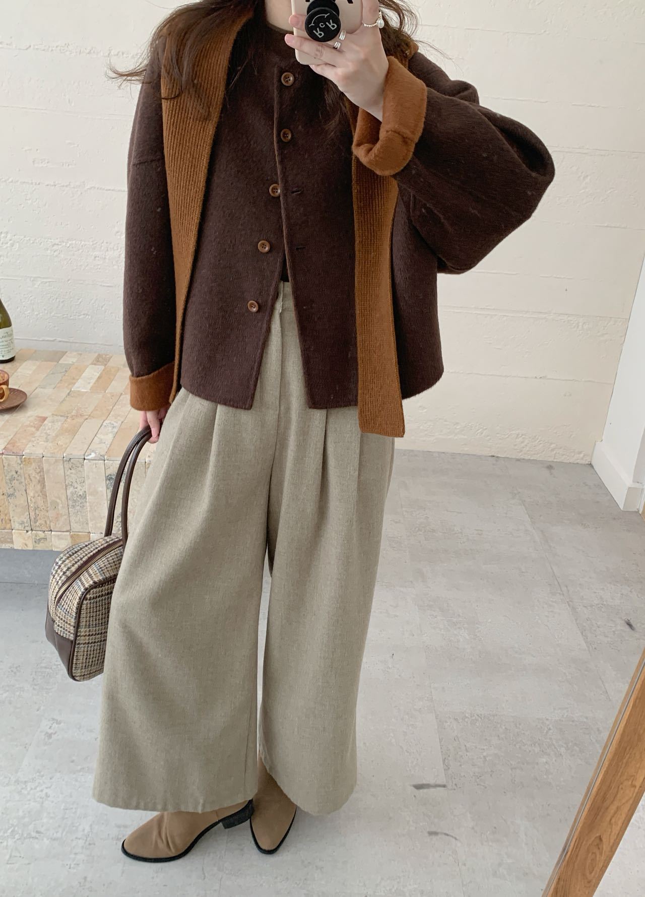 1462 Scarf Collar Wool Jacket 11