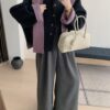 1462 Scarf Collar Wool Jacket 4