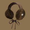 6140 Fuzzy Bow Earmuffs - Image 4