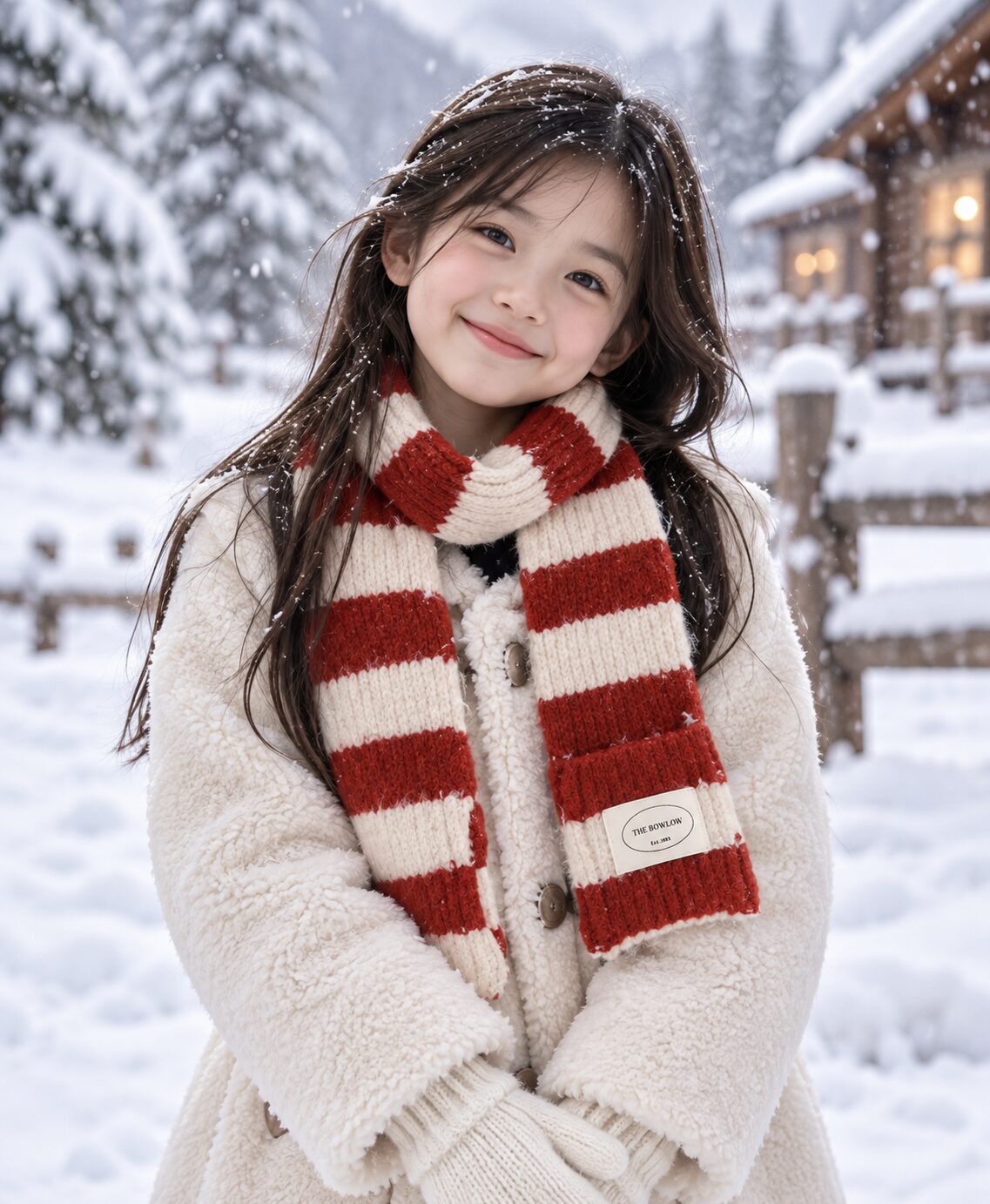 9243 Rugby Stripe Scarf